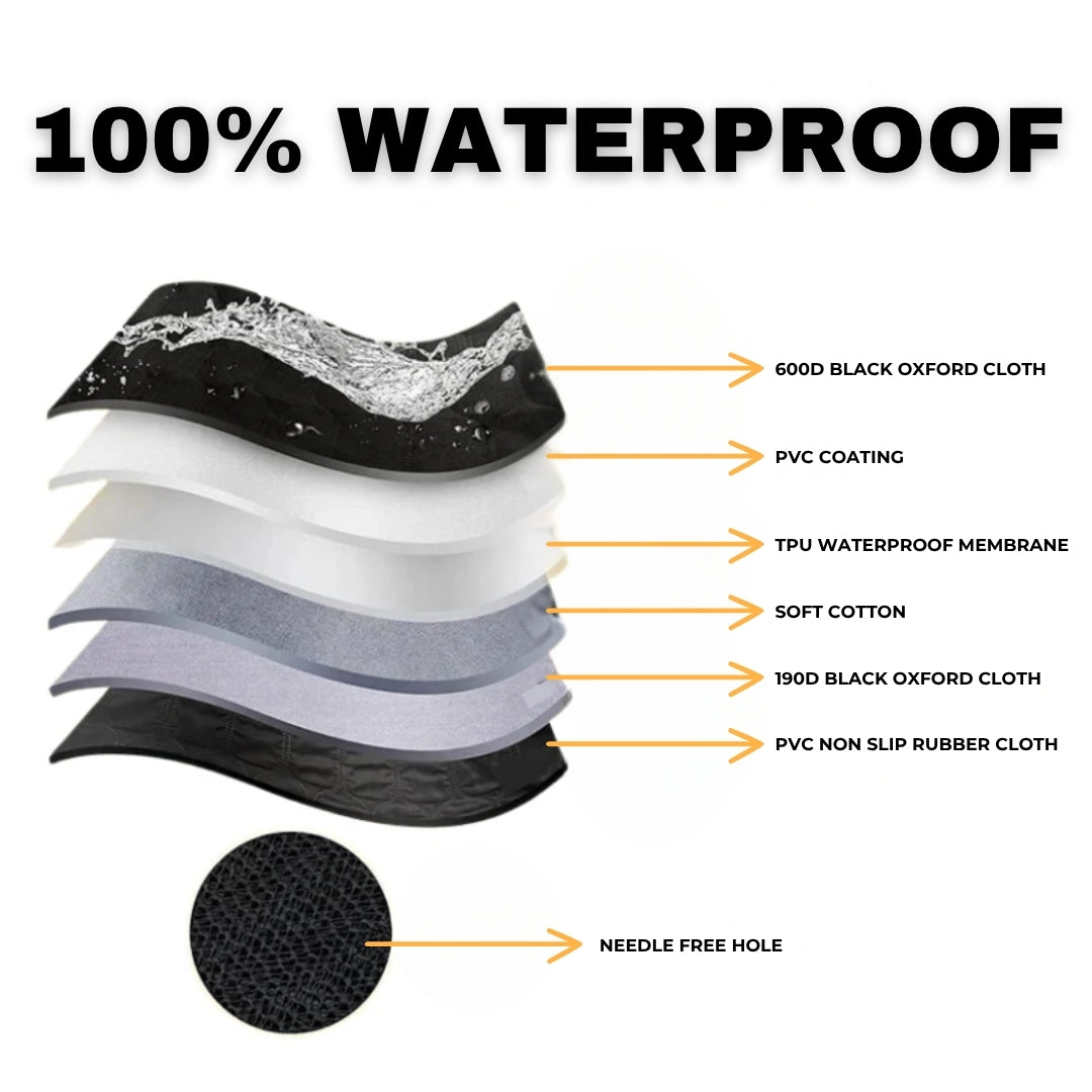 Wags & Whiskers Waterproof Dog Seat Cover