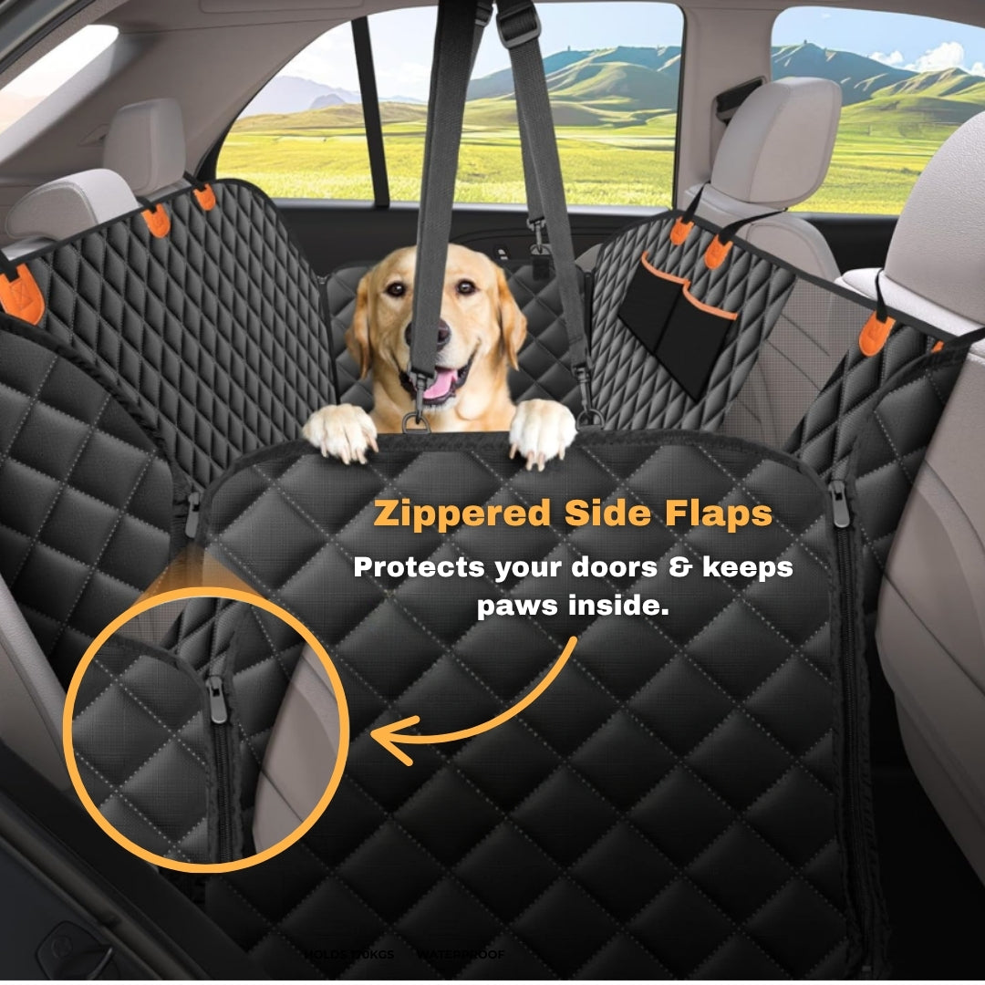Wags & Whiskers Waterproof Dog Seat Cover
