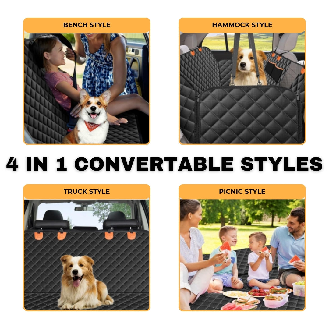 Wags & Whiskers Waterproof Dog Seat Cover